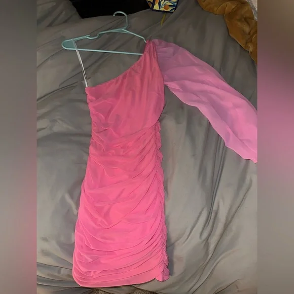 hello molly party it up dress pink HELLO MOLLY PARTY IT UP DRESS- bright pink. Perfect